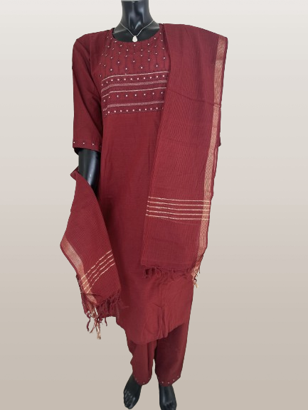 Maroon Kurta Salwar