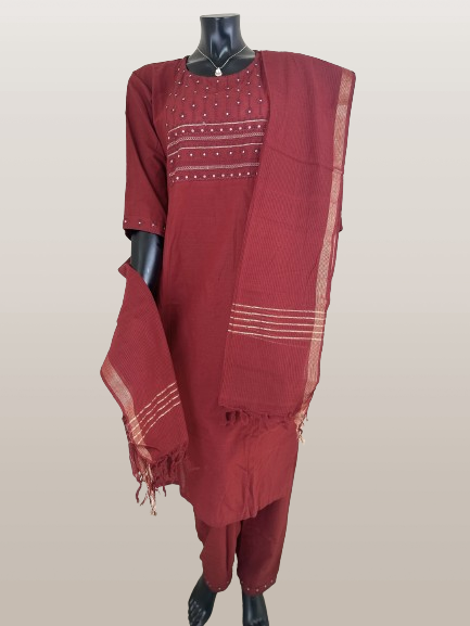 Maroon Kurta Salwar