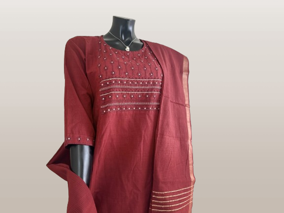 Maroon Kurta Salwar