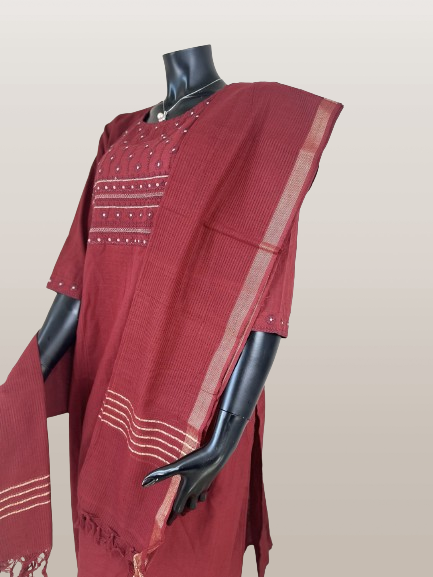 Maroon Kurta Salwar