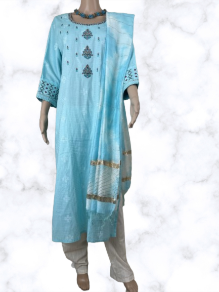 Simple Party wear Kurta salwar